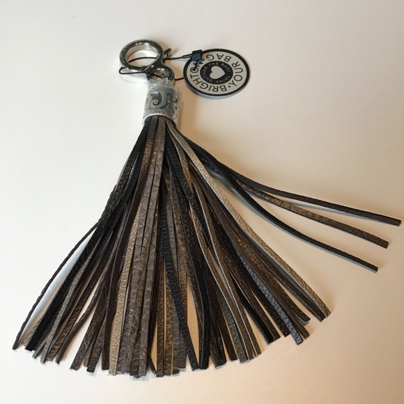 Brighton Accessories - Brighton BOHO Tassel Fob Leather Key Chain NWT